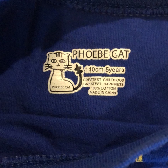 Phoebe Cat short pajamas size 110cm or 5years - Picture 4 of 7